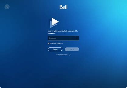 bell fibe tv login.